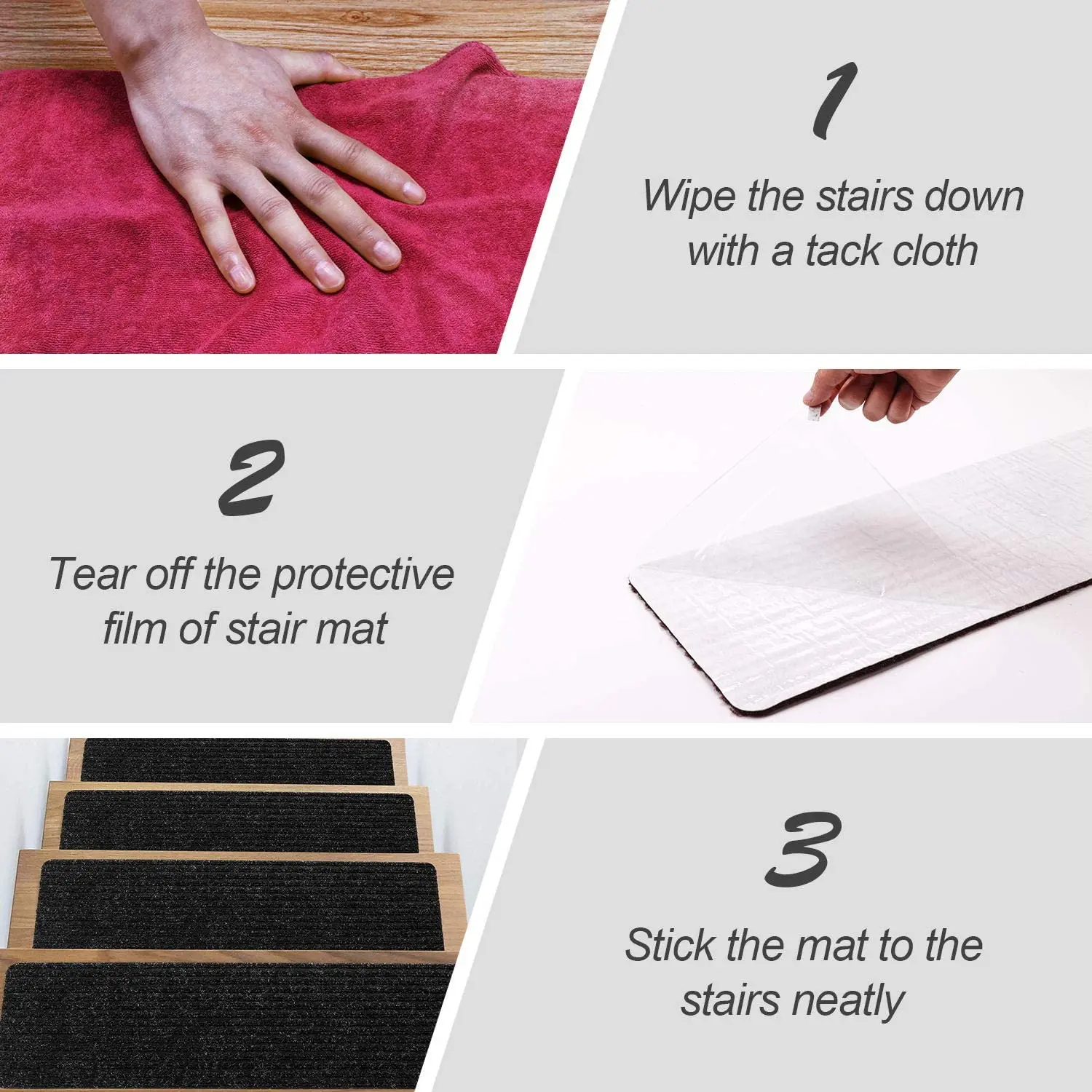 Stair Treads Step Mat-2-ribs supplier