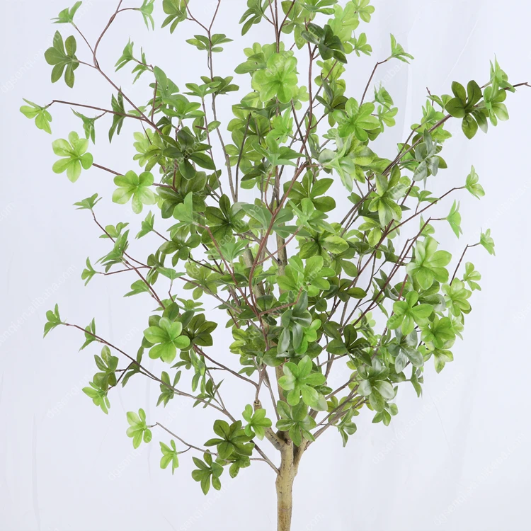 Tall Artificial Enkianthus Potted Milan Leaf Tree Formal Indoor Faux
