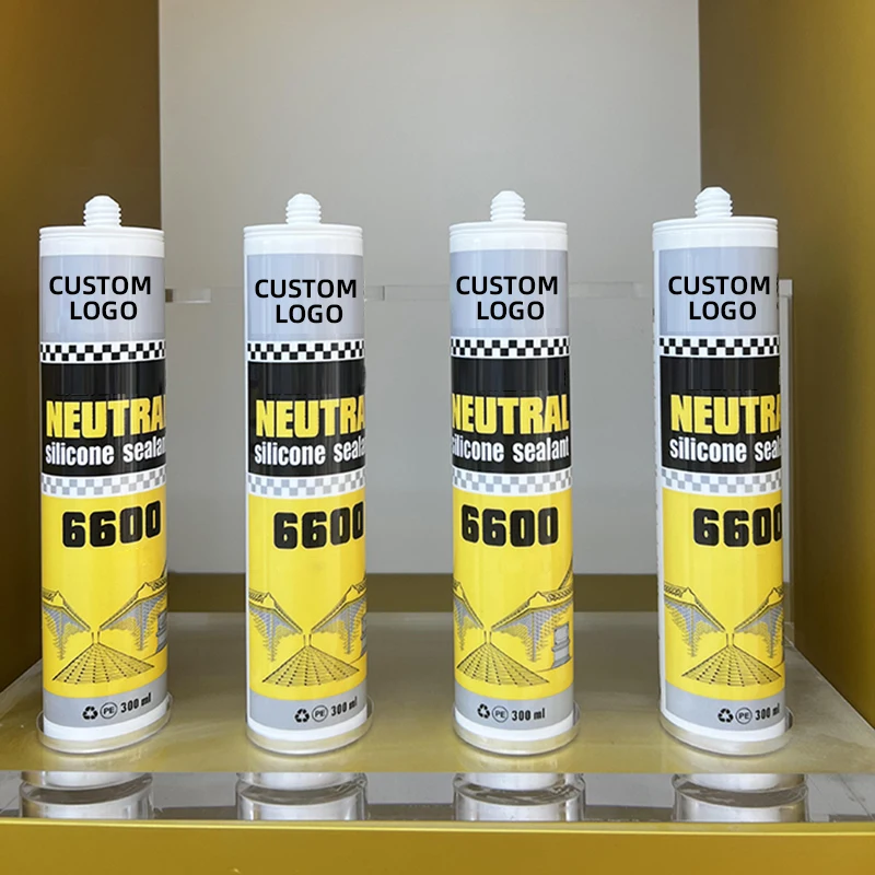 Factory RTV Mildew Resistant Waterproof Weatherproof Neutral Silicon Sealant for Kitchen Sink and Cabinet