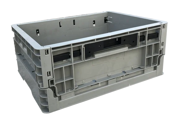 Fold Logistic Transport Box 50kgs Durable Plastic Crate Moving Box ...