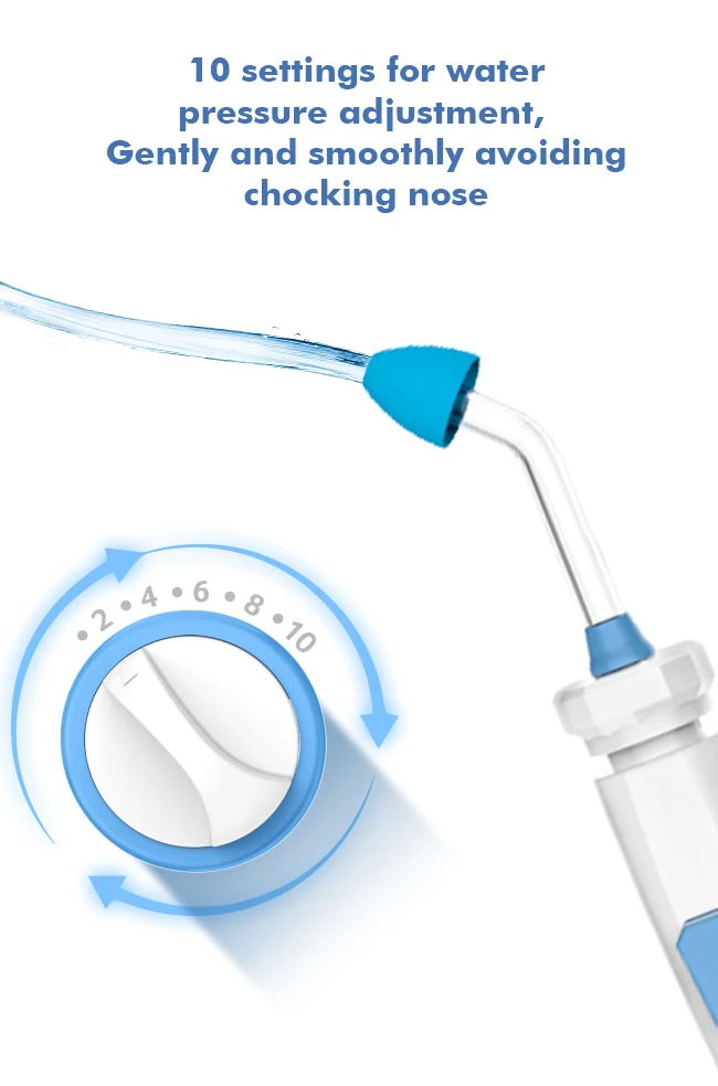 10 уровней давления воды нитью зубная щетка и носовой ирригатор для полости рта воды ирригатор 8 струи воды советы для каждого члена семьи 600 мл Электрический ирригатор носовой