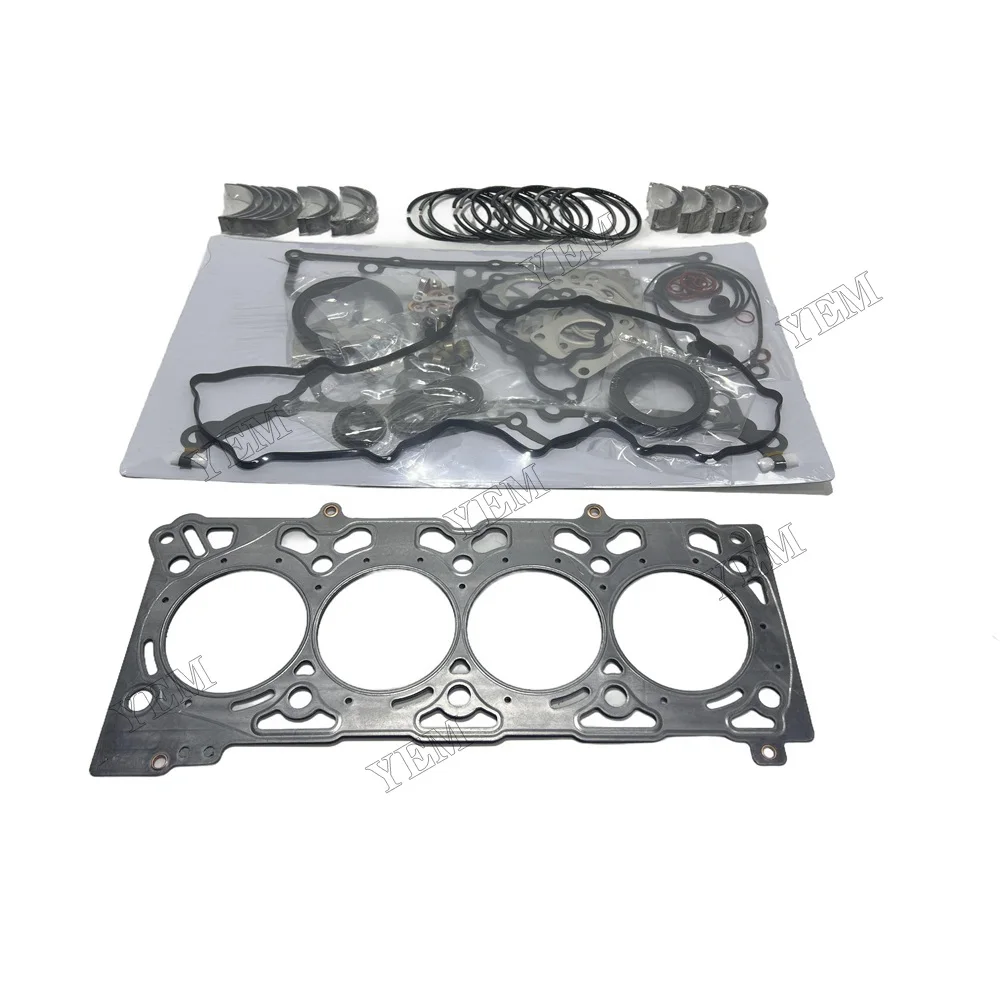 V2607 V2607-CR-E4 Overhaul Re-Ring Kit for Kubota Engine Spare Parts Tractor ER470 ER460 M5040