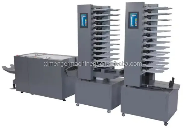 Factory Price 12 Bins Trays Ncr Paper Collating Machine With Stitching ...