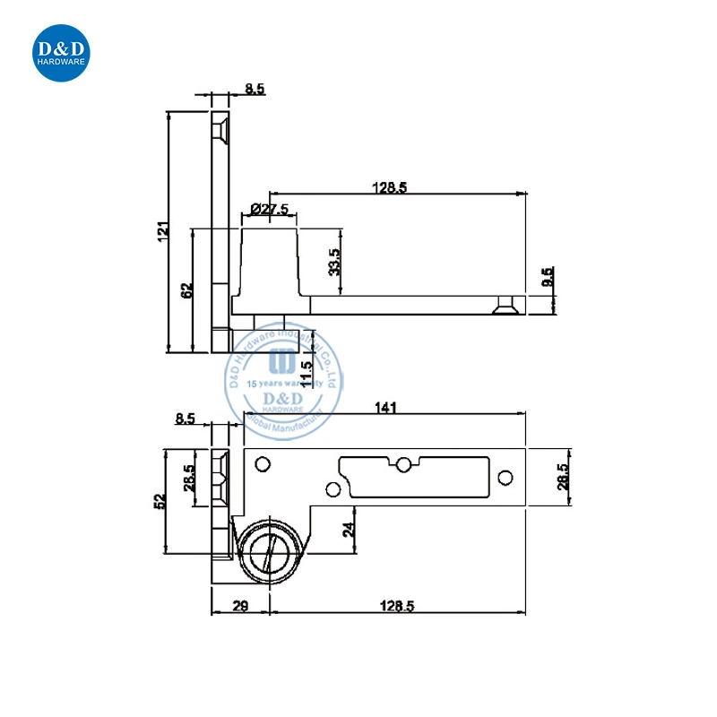 Scharnier RVS 304 - 110 x 38 mm kopen? - Meubelbeslag Online