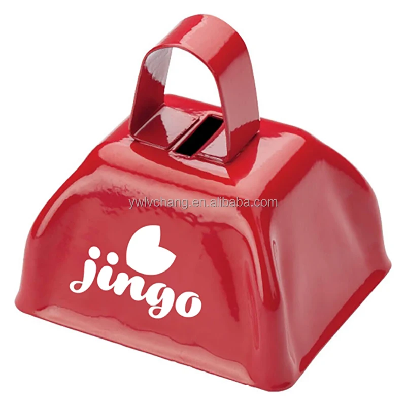 Wholesale Sturdy Metal Cowbells With Handle Ring A Ling Cowbell For