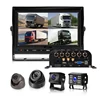 MDVR HDD 4 canaux avec 4G+GPS+WIFI, écran 7'', 4 caméras