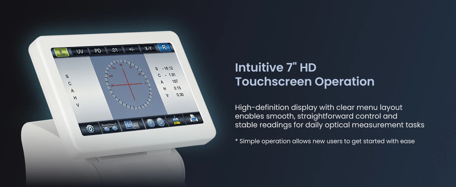 Optical Equipment High Precision LM-260 Optical Laboratory Lens Meter with Printer for Optical Shops
