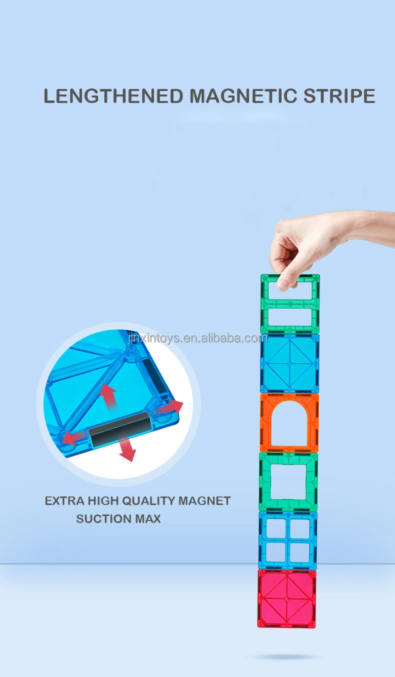 2024 Cool Gadgets 3D Montessori Stem Transparent Education Toy Magnetic ...