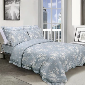 Single Duvet Cover Bedsheet Double Materials Fabric 100% Cotton Fitted Sheet Bed Sheet Set Double Bedding Sets Bed Linen