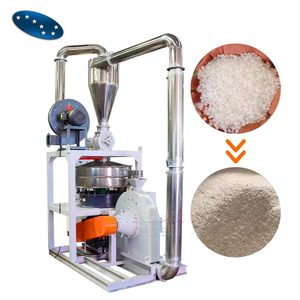 プラスチック粉砕機Pvc Peパイプフレークフライス研削盤工業用 