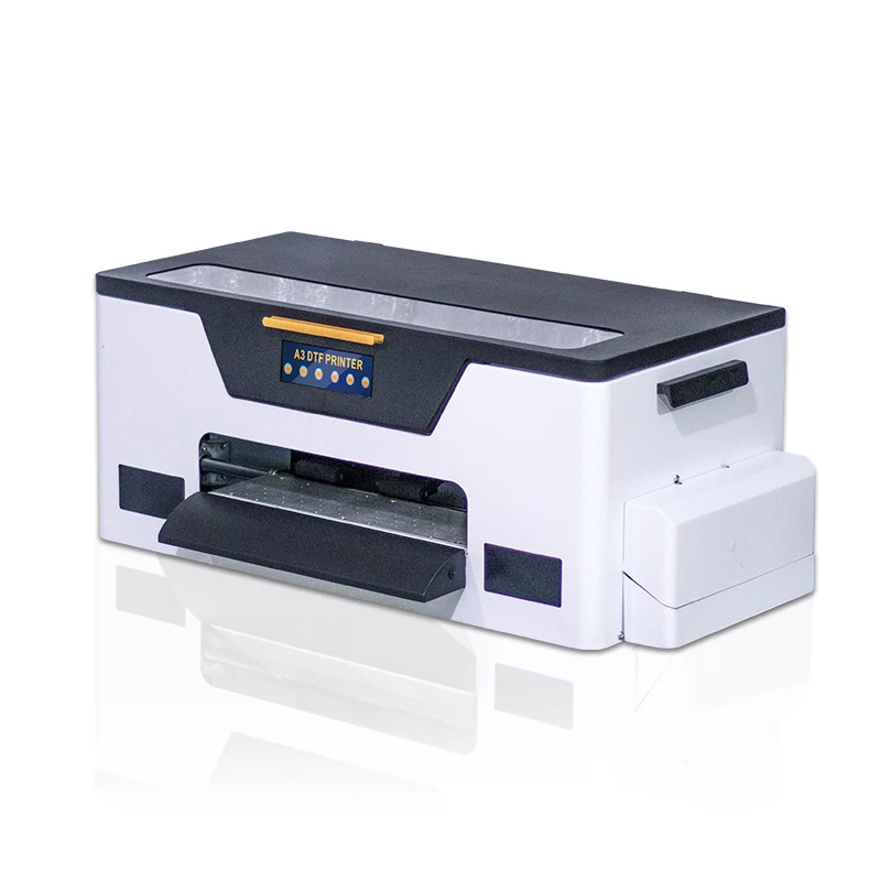 Small DTF Printer A3 Power Shaker Inkjet PET Film Printer With Shake Powder Machine DTF Printing