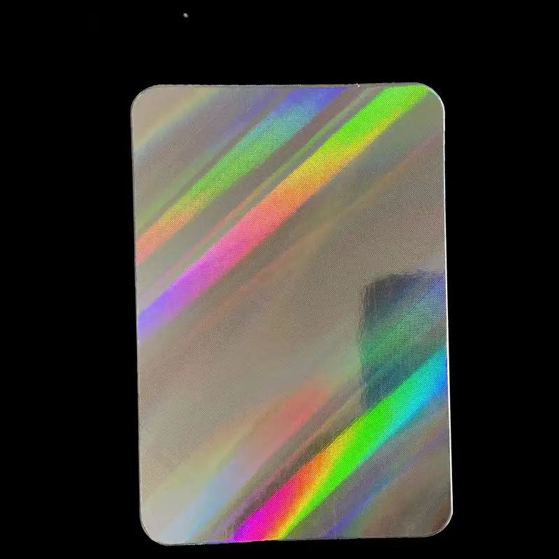 CR80 Shiny 3d Holographic Hologram Laser Uv Ink Pvc Card Foil Pvc Plastic Business Card Blank CR80 Shiny 3d Holographic Hologram Laser Uv Ink Pvc Card Foil Pvc Plastic Business Card Blank