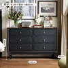 Lines Six-Drawer Chest [Retro Two-Tone]