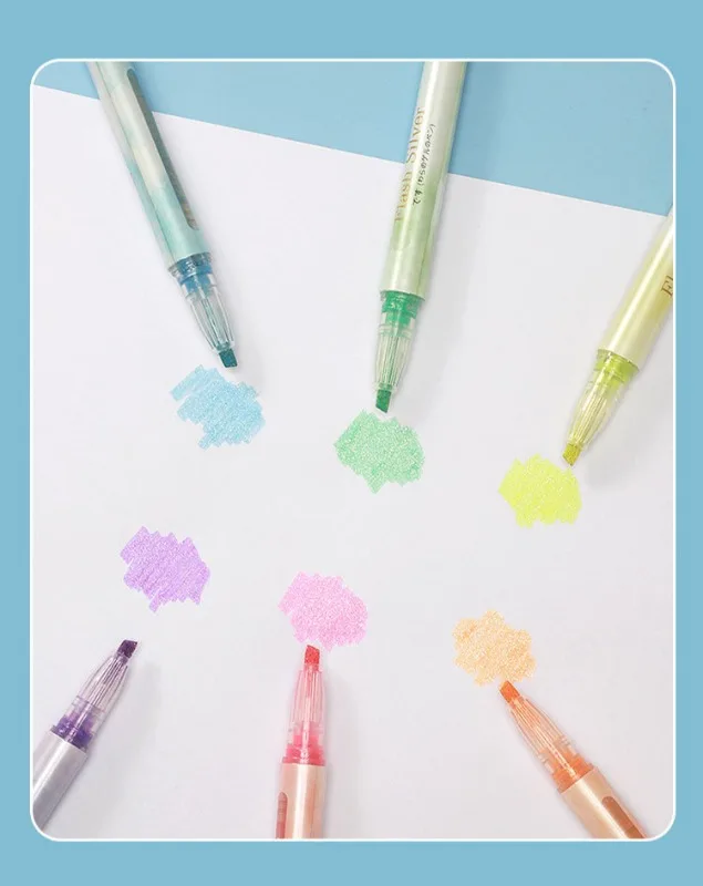 Highlighter Office Learning Marker Color Hand Account Student Special Scratch Wholesale School Stationery Supplies