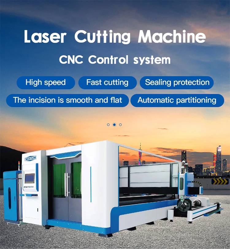 Automatic Plate Pipe Fiber Laser Cutting Machine