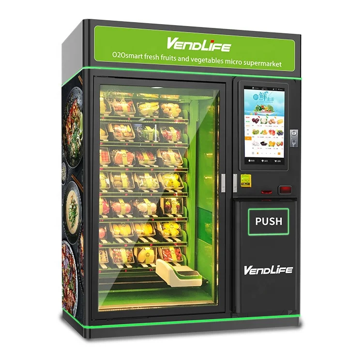 Automatic Vendlife Elevator Vending Machine for Food Beverage and Instant Banh Mi
