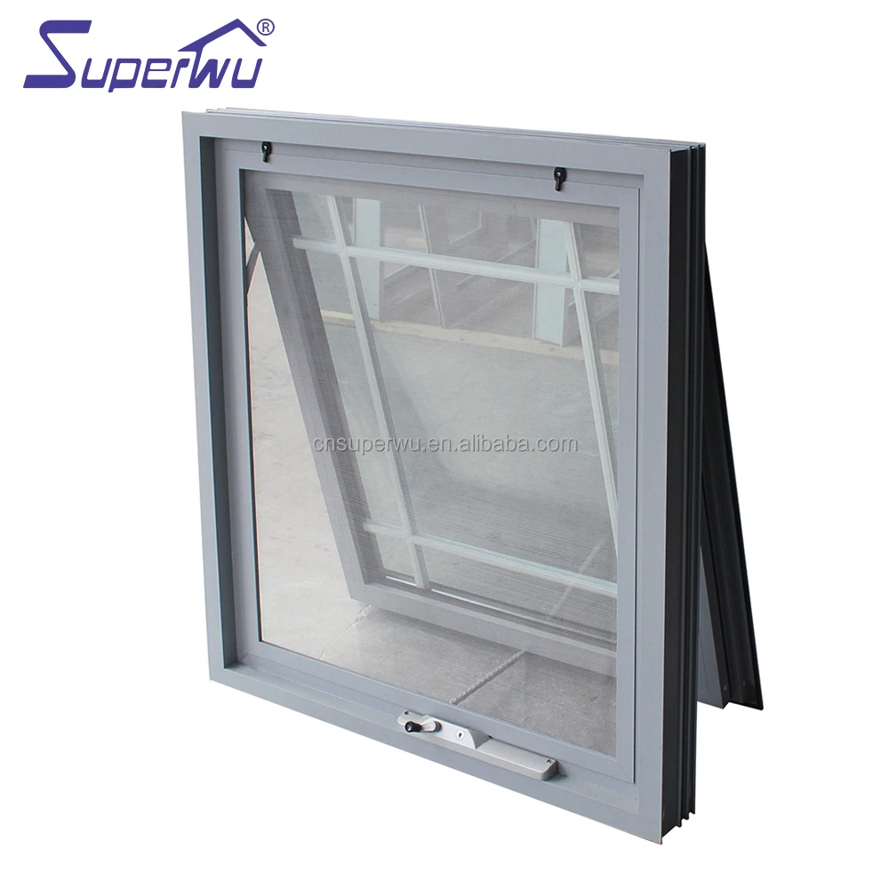 Miami area Aluminium Awning Window with impacted glass