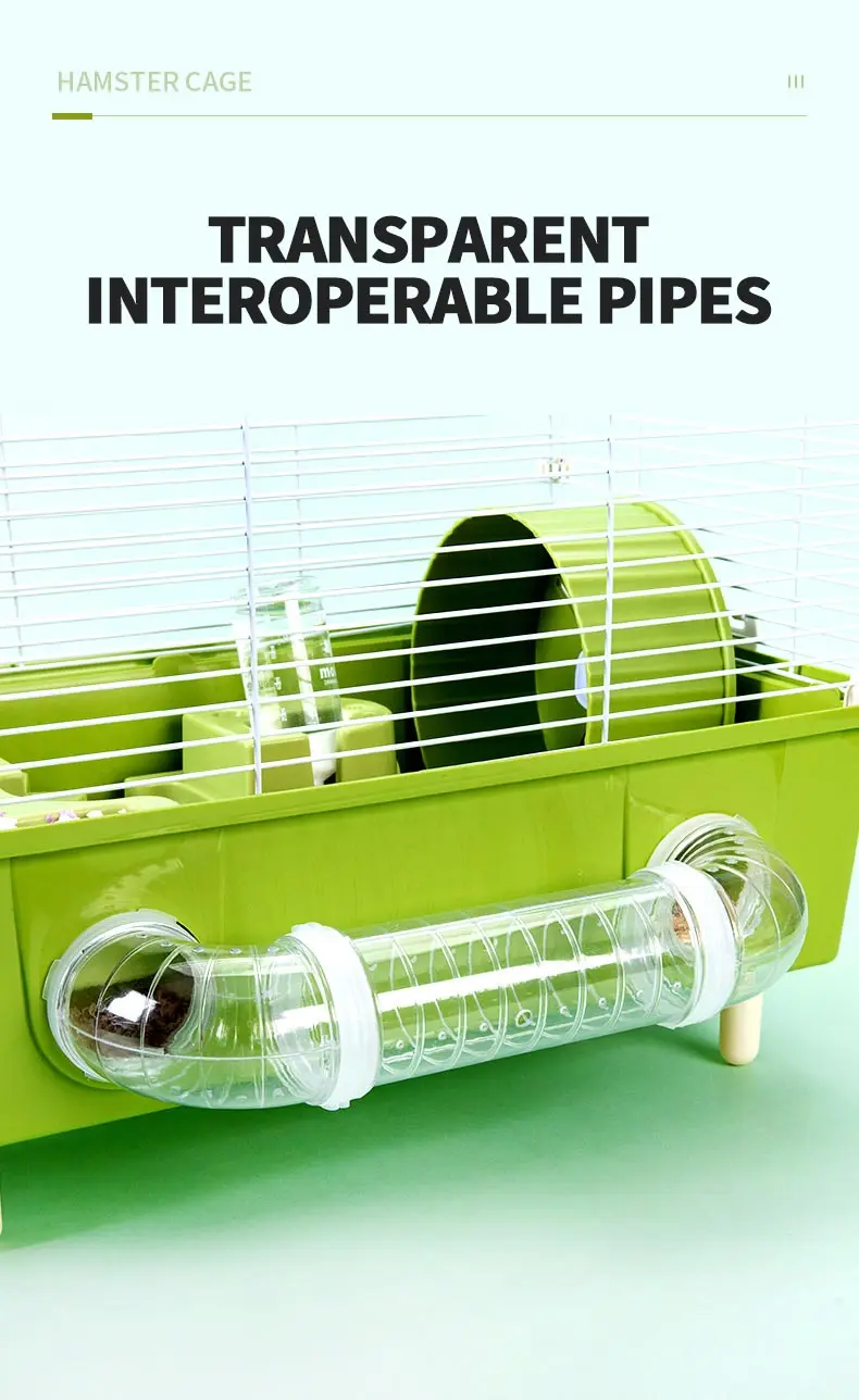 Large Guinea Pig Cage Outdoor Wire Mesh Hamster Cage Breeding Cage for ...