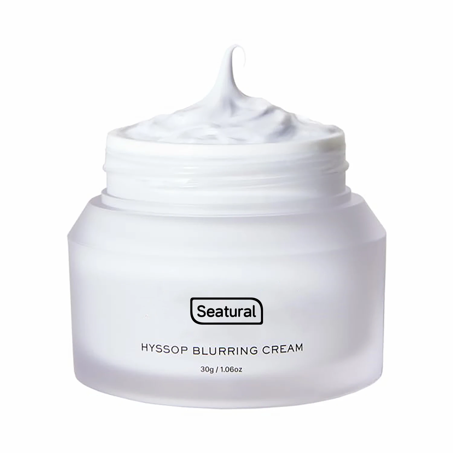 Private Label Hyssop Blurring Cream Collagen Face Moisturizer & Night Repair Cream for Anti-Aging, Nourishing Skin Barrier