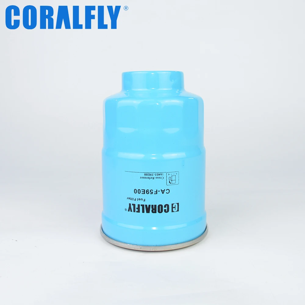 Engine Fuel Filter 16403-59e00 Spare Fuel Filter 16403 59e00 for Nissan Dualis J10 Urvan Zd30 Urvan Navara