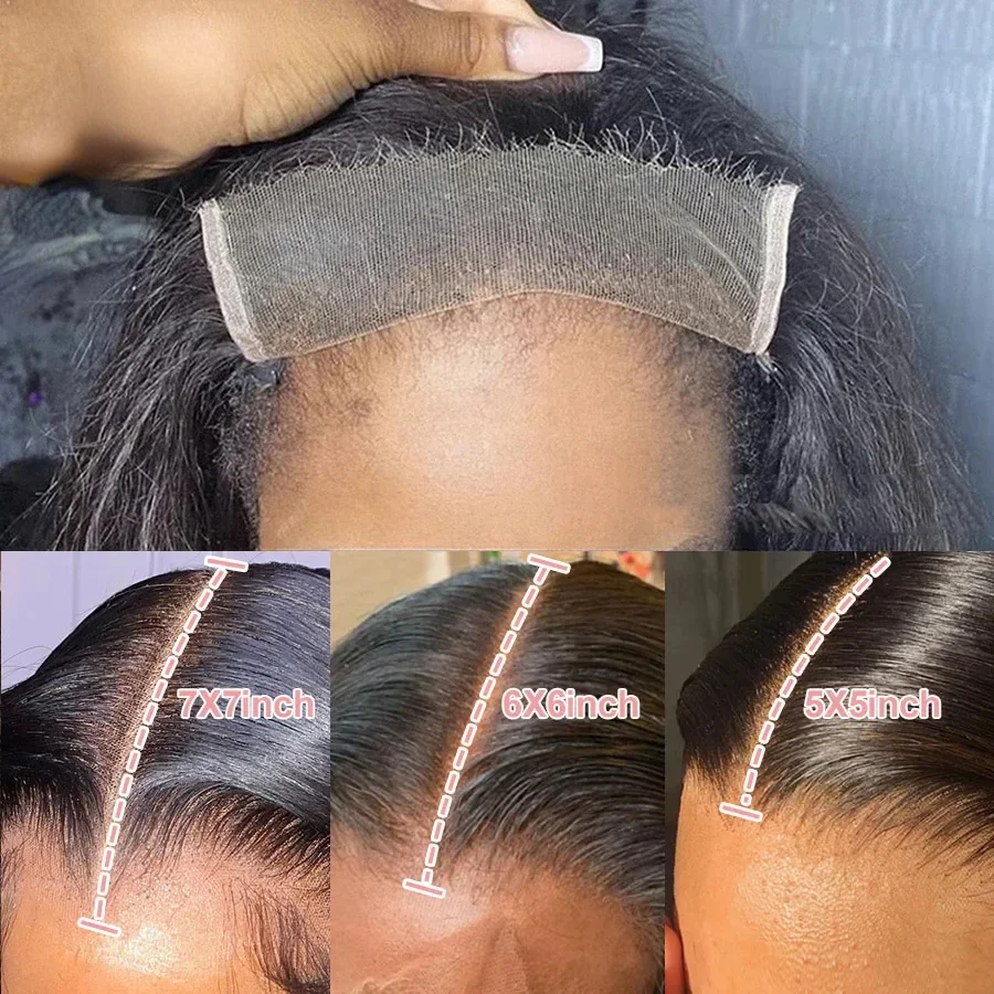 HD Lace Closure Pre-Plucked Straight Invisiable for Women_voghion.com