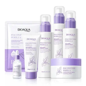 OEM BIOAQUA Private Label Polypeptide Perilla Nourish Beauty Skin Care Products Whitening Moisturizing Anti Aging Facial Cream