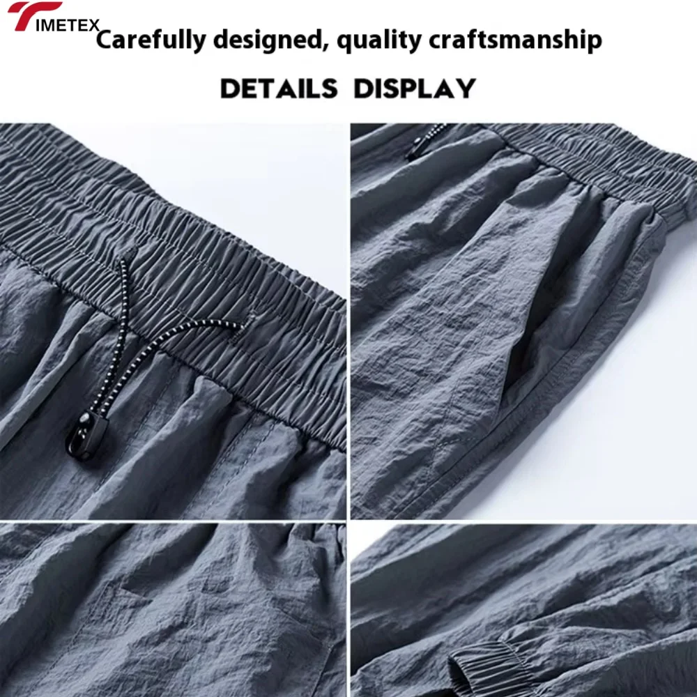 Timetex 2025 Work Pants Men and Women's Casual Windproof and Waterproof New Style Solid Pattern Spring and Autumn