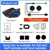 Black hard microphone