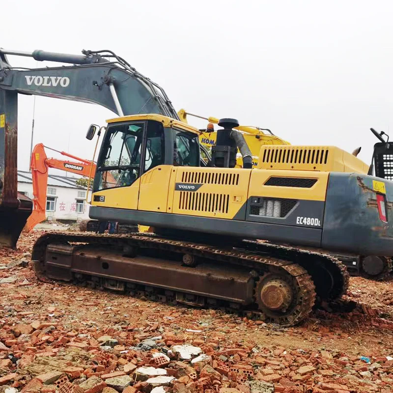 Efficient Digshell High Quality Used Excavator VO-LVO EC480DL Digging ...