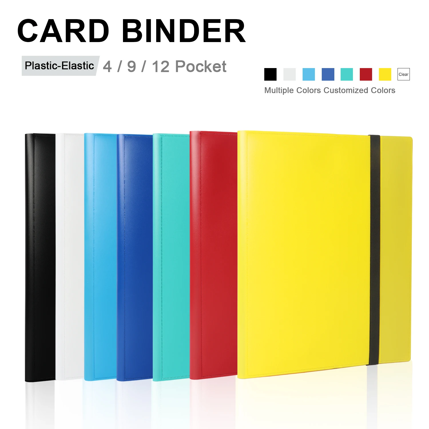 4 Pocket Trading Card Binder Orange Buy Trading Card Binder 4