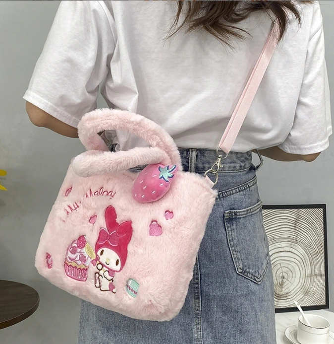 Sanrio Wholesale Cartoon Kuromi Melody Laurel Dog Kt Cat Plush Bag ...