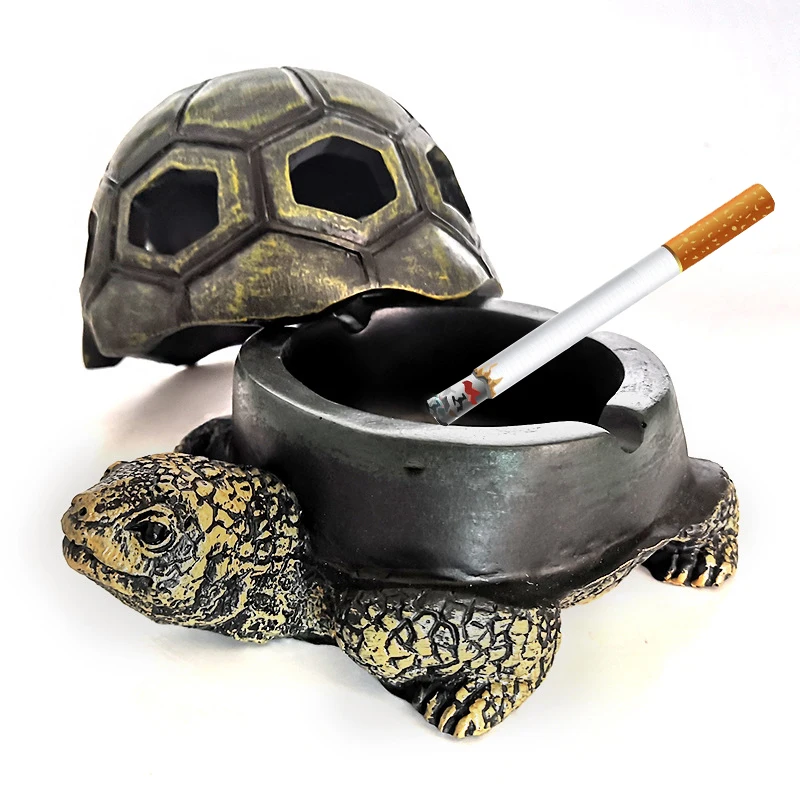 Source Wholesale Hot Selling Accessories Tortoise Cigarette With Cover Ashtray m.alibaba.com