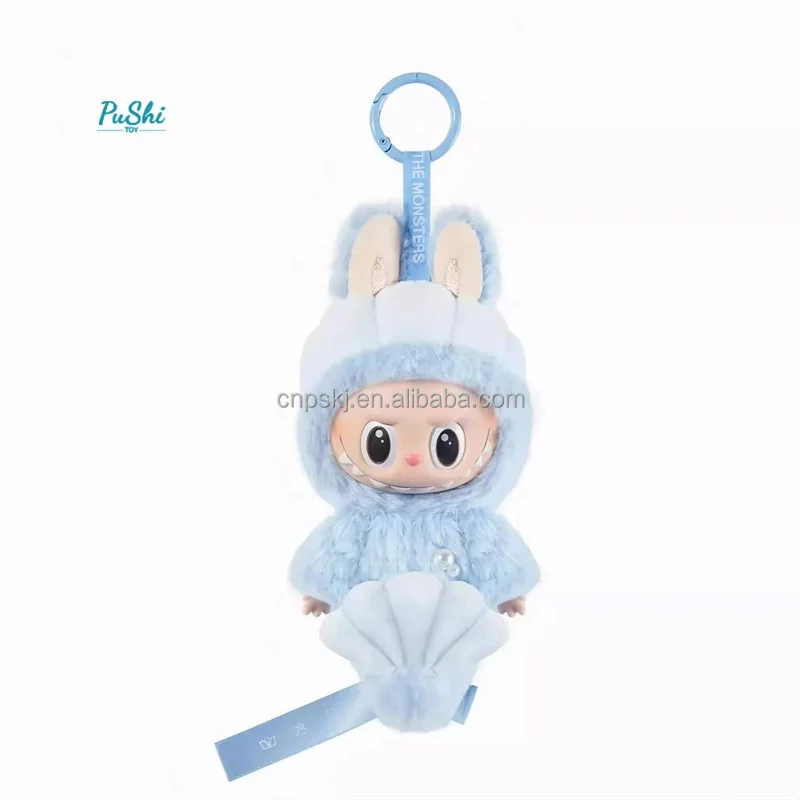 隠す のlabubu Kawaii Labubu Hide & Seek Vinyl Doll Blind Box Toy