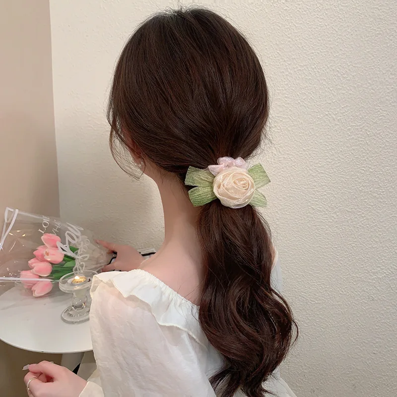 Elastisches Band Garden Rose – Ca. 18 M, 1,6 Cm Breit, Für Haarbänder, Stirnbänder & DIY-Projekte