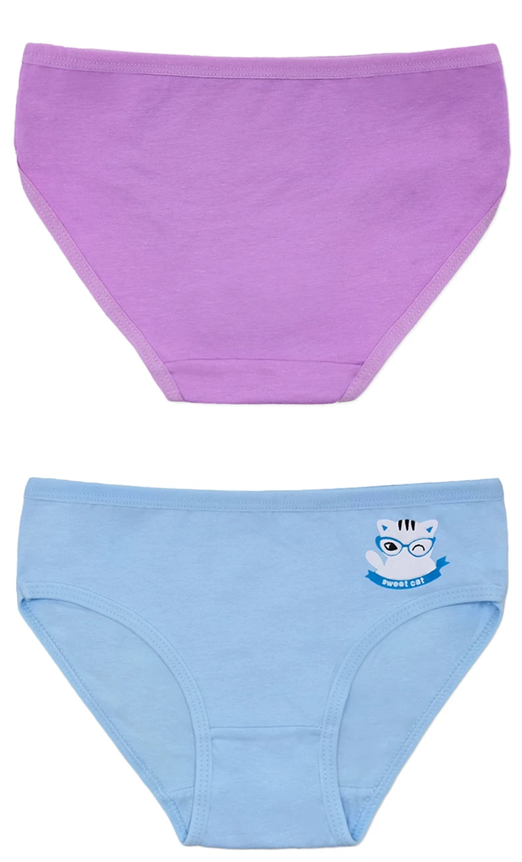 Cute Cartoon Little Girls Models Underwear Sweet Design Young Girls