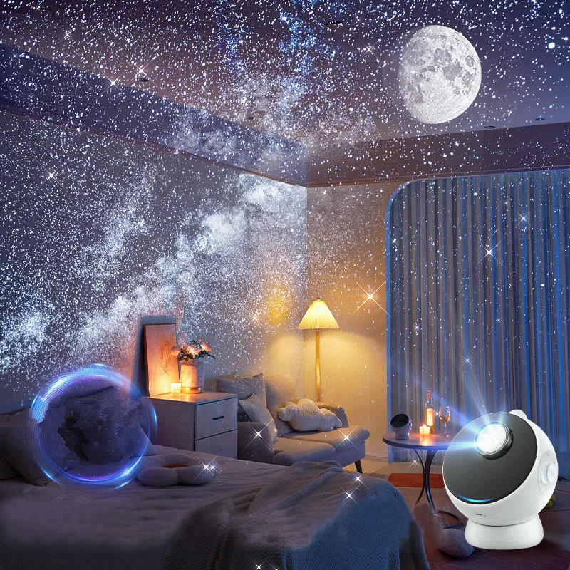 Bedroom Ultra Clear Focus Wireless LED Galaxy Star Projector