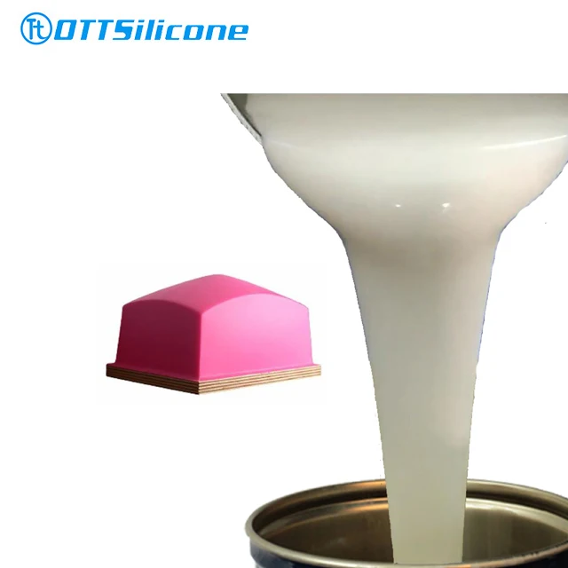 Hot Sell silicone rubber for making Pad Printing liquid rtv-2 silicone rubber