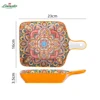 Assiette à motifs de 9 pouces