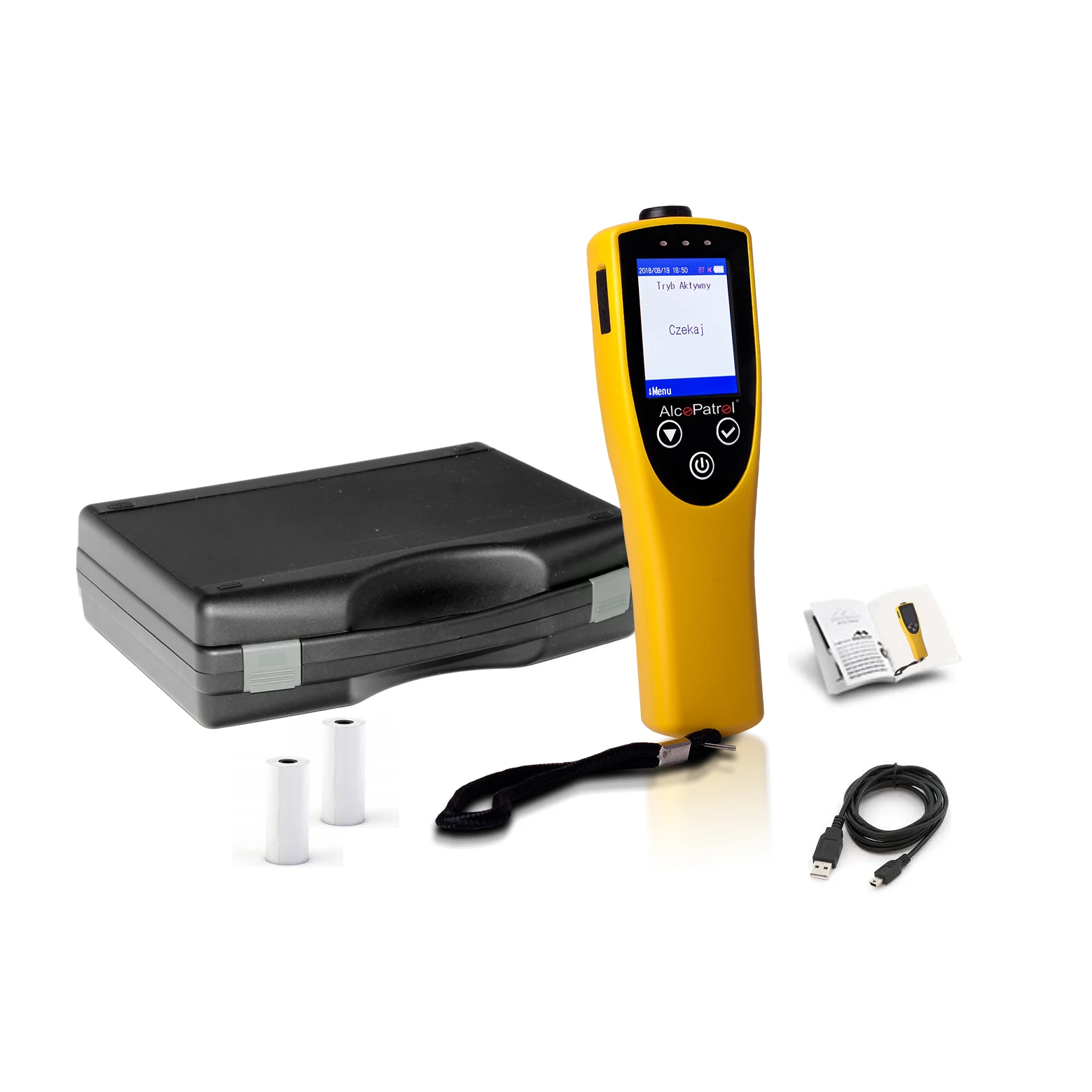 Alcapatrol Ap5020 Ap4020-pro Alcopatrol Professional Breath Alcohol Tester Fuel Cell ...