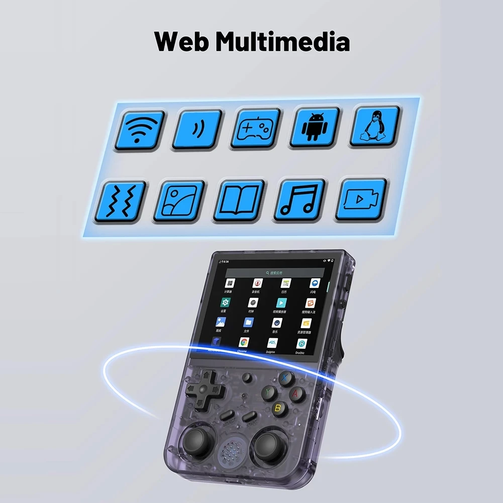 Anbernic RG353V ポータブル PSP ハンドヘルドコンソール - 3000