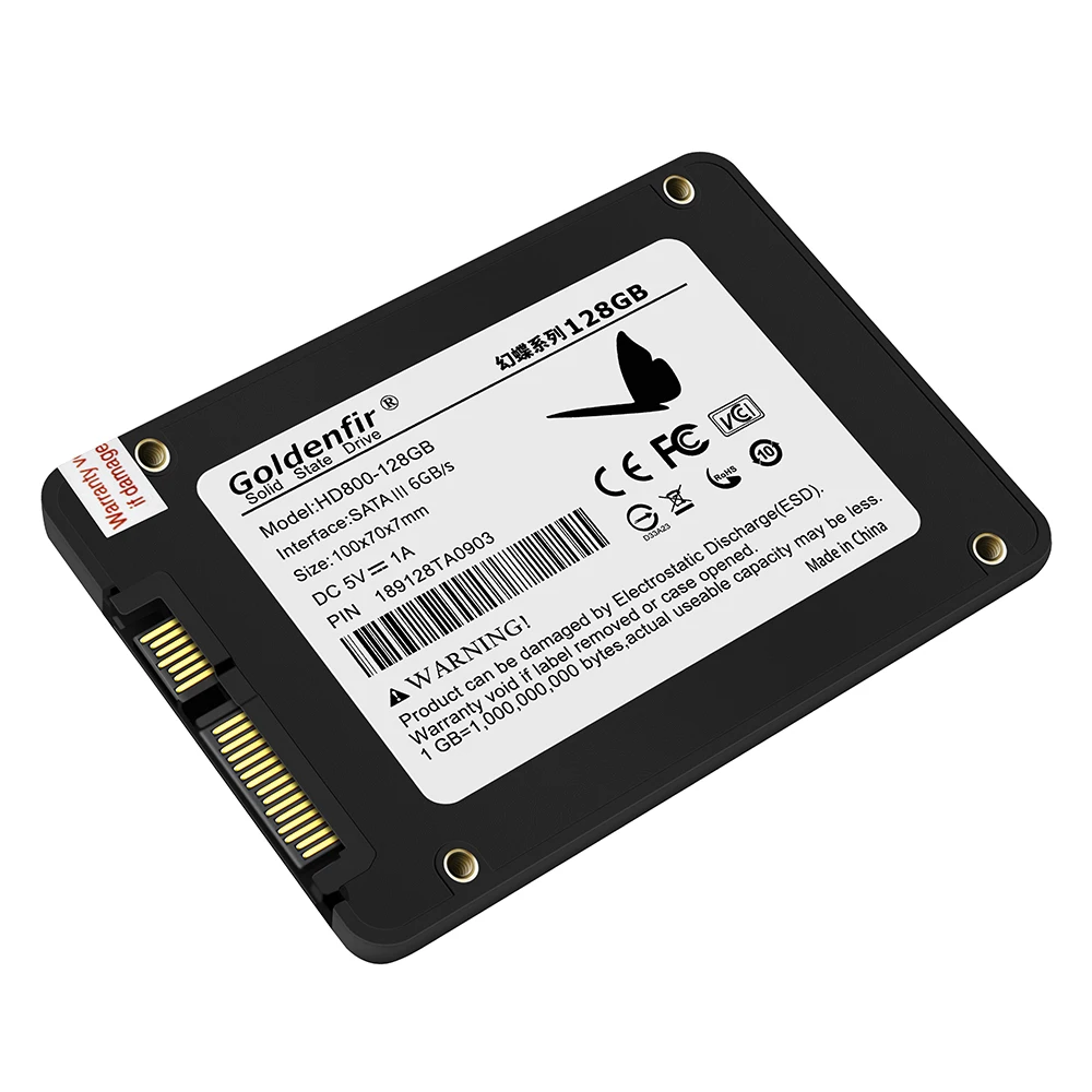 1円スタート】 超高速 超大容量 1TB SSD Goldenfir SATA3 / 6.0Gbps