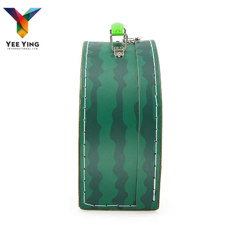 Watermelon Pattern Color Cardboard Box Candy Box Suitcase Cosmetic Package Paper Box