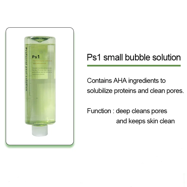 500ml Microdermabrasion Diamond Hydro Water Oxygen Aqua Peeling Cleaning Water Oxygen Jet Aqua Peel Suction Beauty Solution