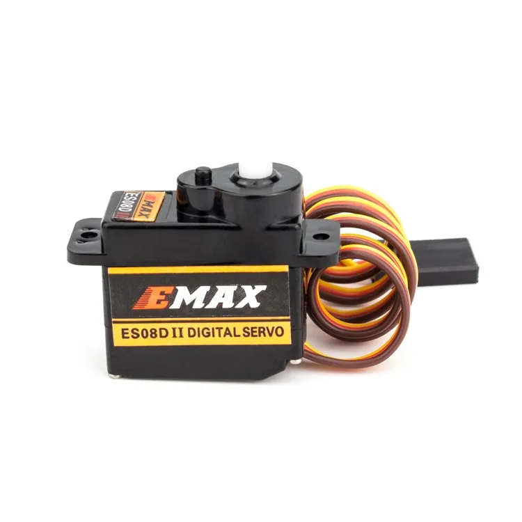 Emax Es08d Ii 8.6g Mini Plastic Gear Digital Servo 2.0kg/ 0.10 Sec For ...