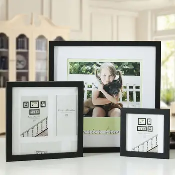 Wholesale Custom White Black Bulk Stand Hanging Wall A3 A4 A5 Solid Wooden Picture Photo Frames