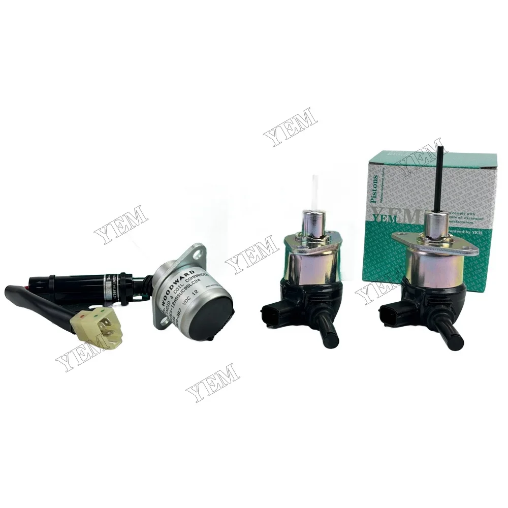 Diesel Engine Repair Parts C-9 C0.7 C1.1 C1.3 Fuel Stop Solenoid Valve for Caterpillar Engine Rebuild Kit
