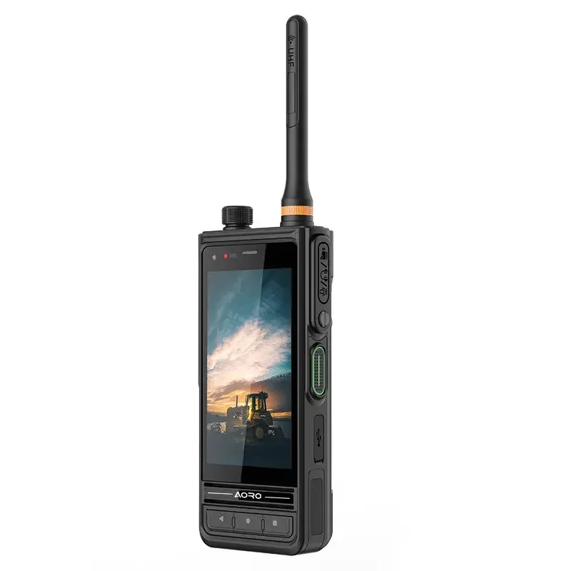 AORO M6 Frequency Scanner Dmr Mobile Radio Poc Waterproof Ip68 Rugged Walkie Talkie Phone