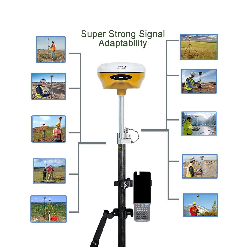 Hi-target V300 Geodetic Gnss Rtk Surveying Equipment High Accuracy Gps Receiver De Doble Frecuencia Gps Rtk