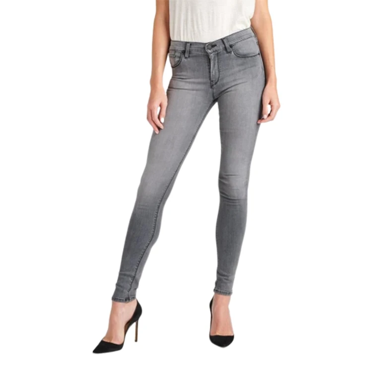 ladies grey skinny jeans