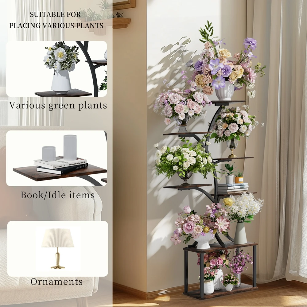 Multilayered Plant Stand - Stylish & Functional Display Rack